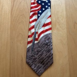 Steven Harris patriotic tie